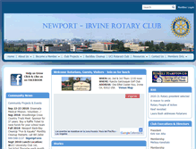 Tablet Screenshot of ni-rotary.org